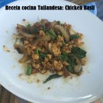 Receta cocina Tailandesa: Chicken Basil