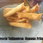 Receta cocina Tailandesa: Banana Frita