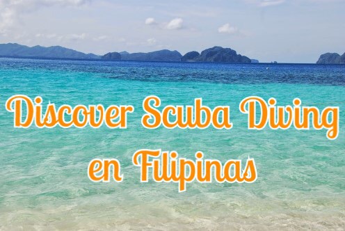 Bautizo de buceo Filipinas